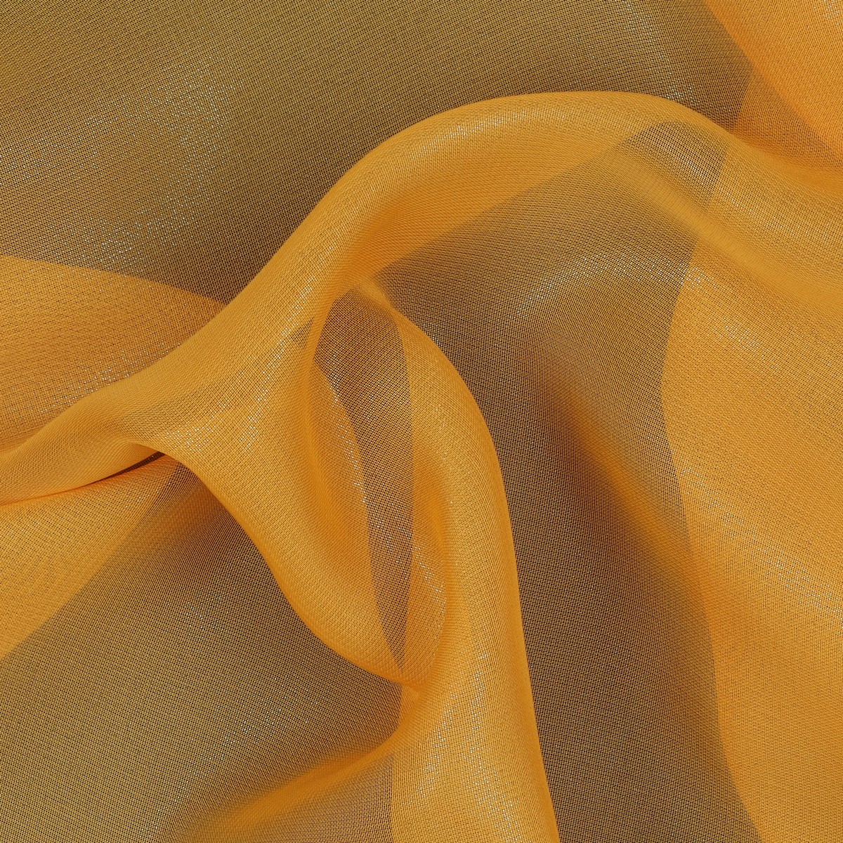 Tessuto Chiffon Glitter - Colore Oro - Glitter Oro - Mezzo Metro - www .